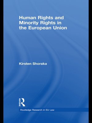 cover image of Human Rights and Minority Rights in the European Union